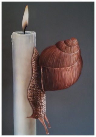 Öl auf Leinwand ( 90 x 120 cm )